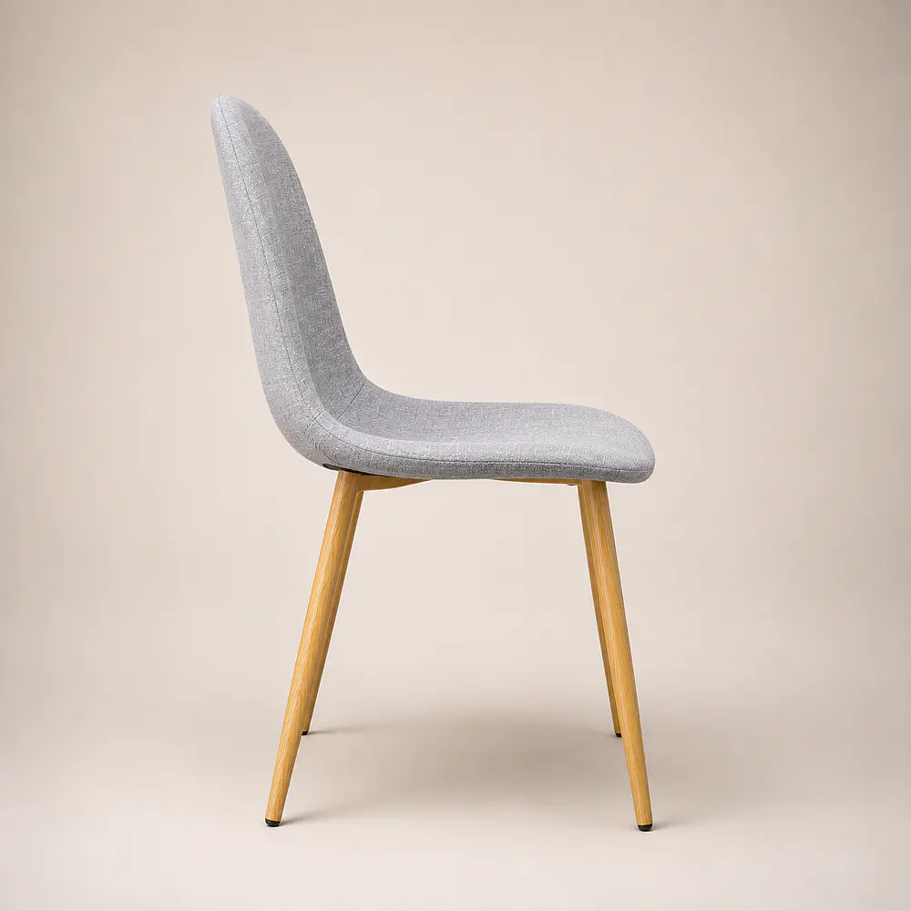 Silla Eames Lino Oak Gris 6