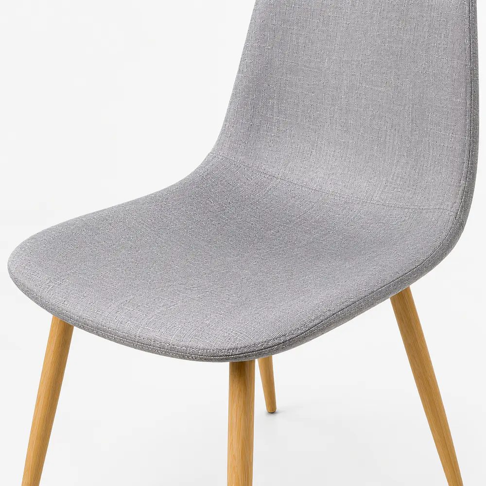 Silla Eames Lino Oak Gris 10