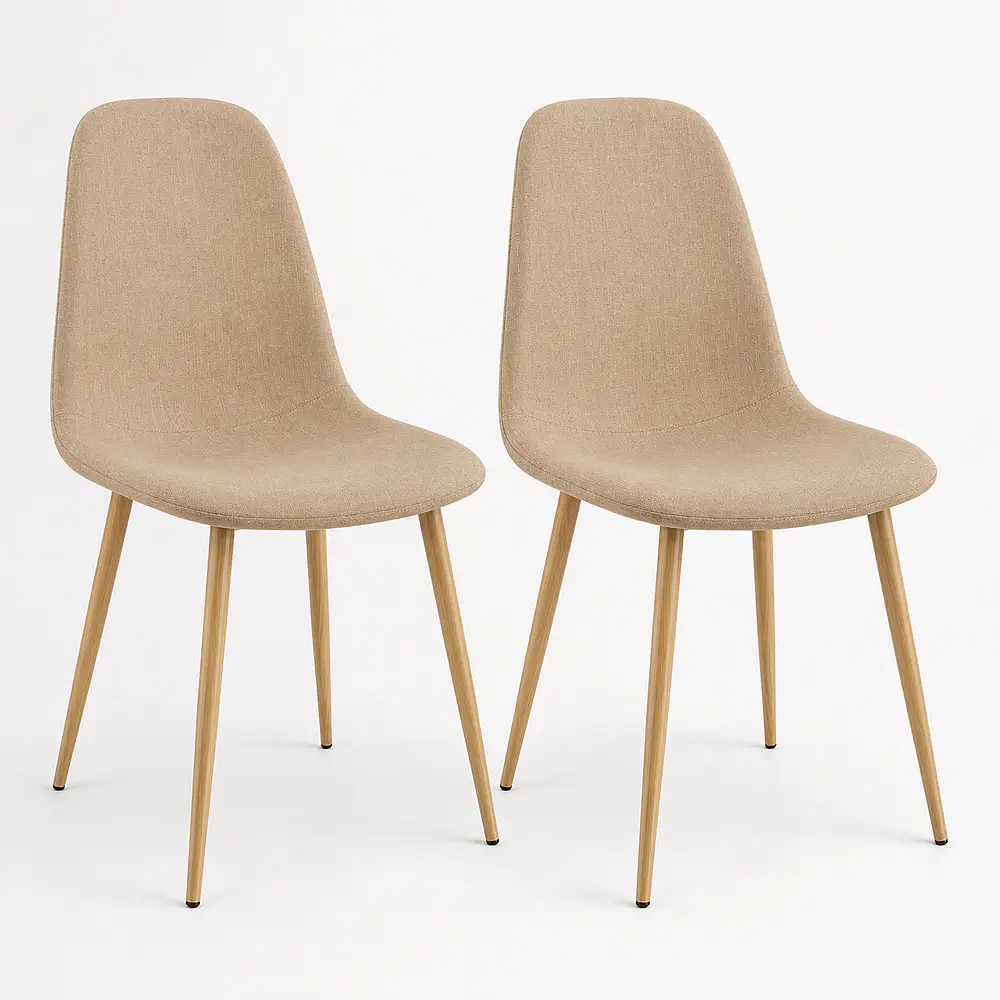 Silla Eames Lino Oak Gris 13
