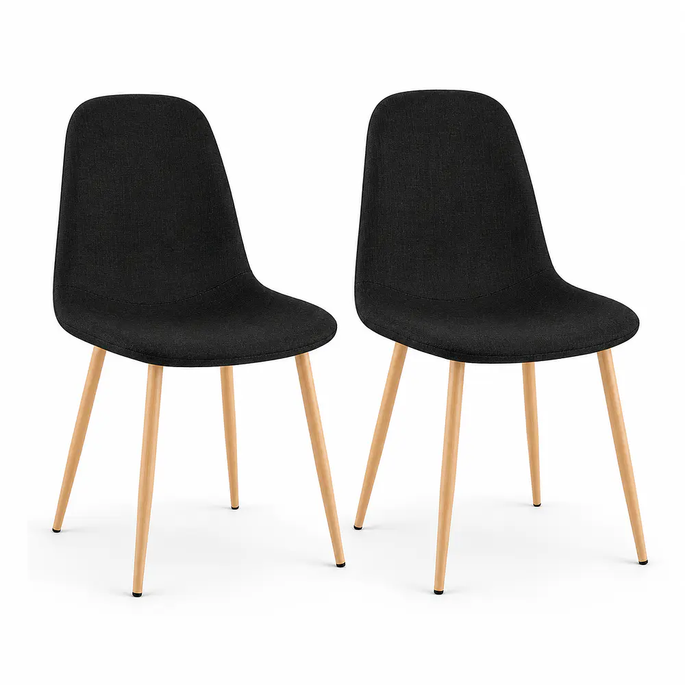 Silla Eames Lino Oak Gris 14