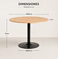 Mesa Kala Redonda (80cm, 100cm) - Miniatura 8