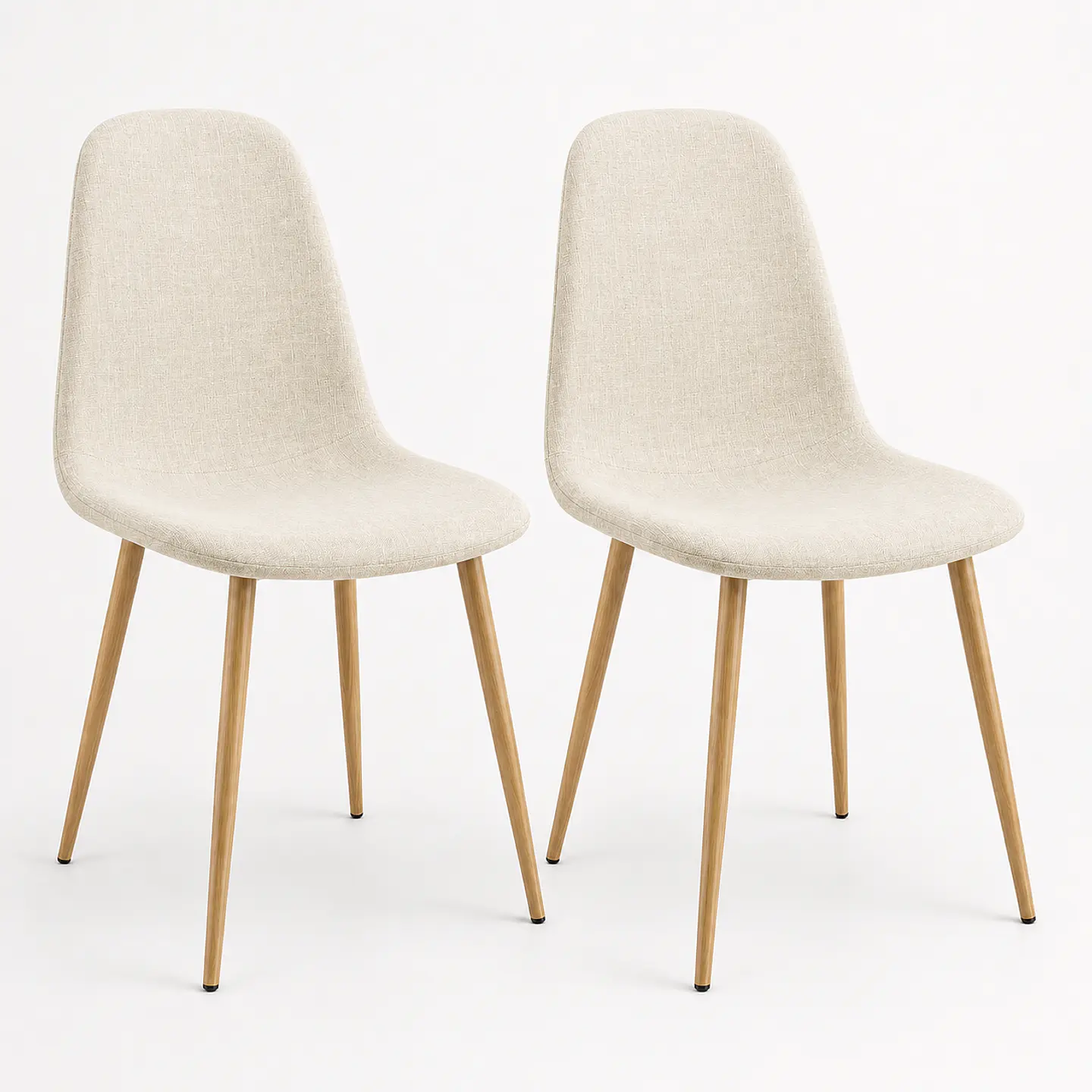 Silla Eames Lino Oak Gris 13