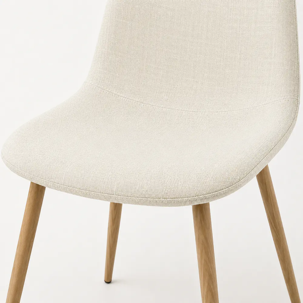 Silla Eames Lino Oak Gris 11