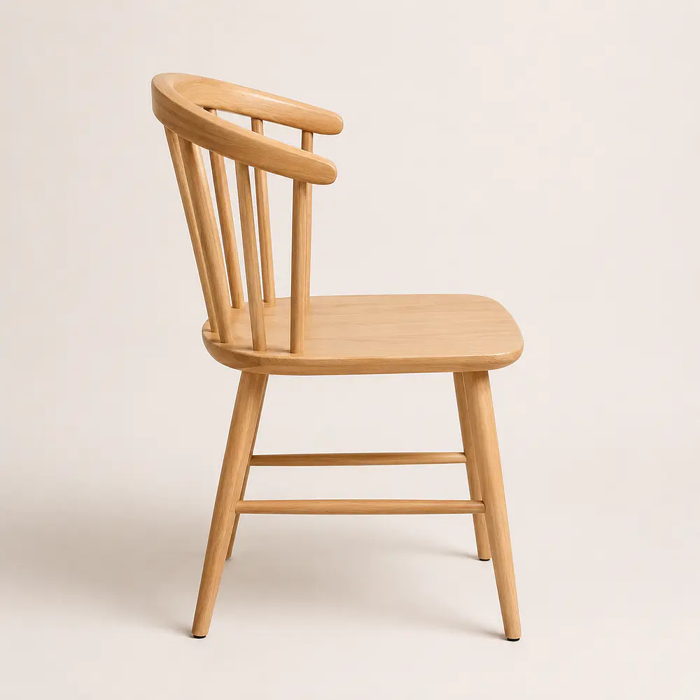 Silla Costa de Madera Natural  4
