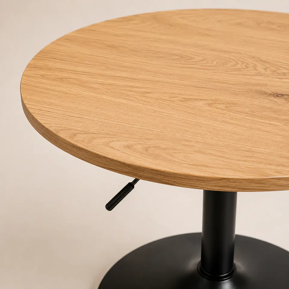 Mesa Redonda Kala Regulable 68cm - 93cm 4