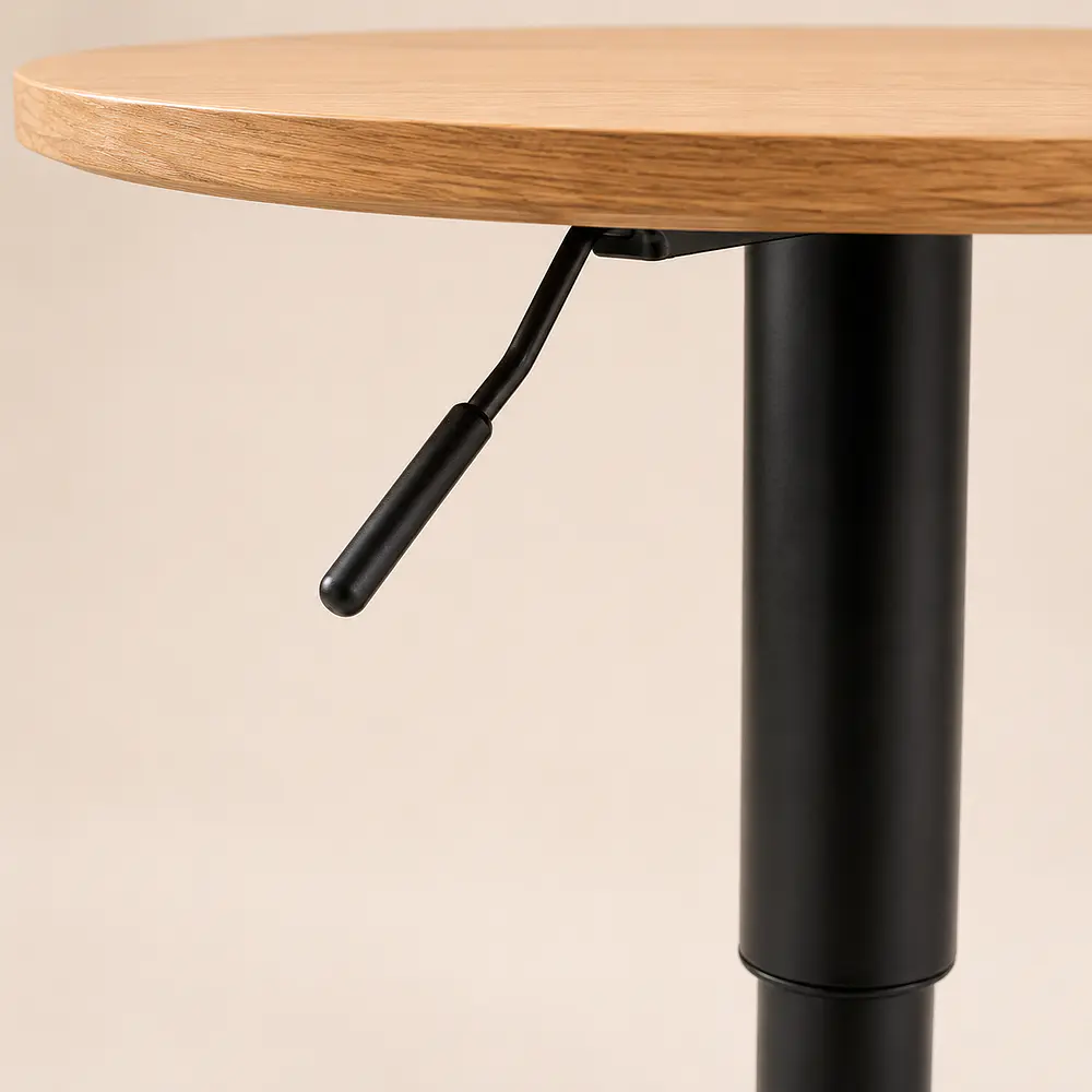 Mesa Redonda Kala Regulable 68cm - 93cm 8