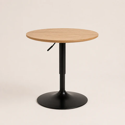 Mesa Redonda Kala Regulable 68cm - 93cm