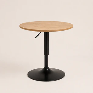 Mesa Redonda Kala Regulable 68cm - 93cm