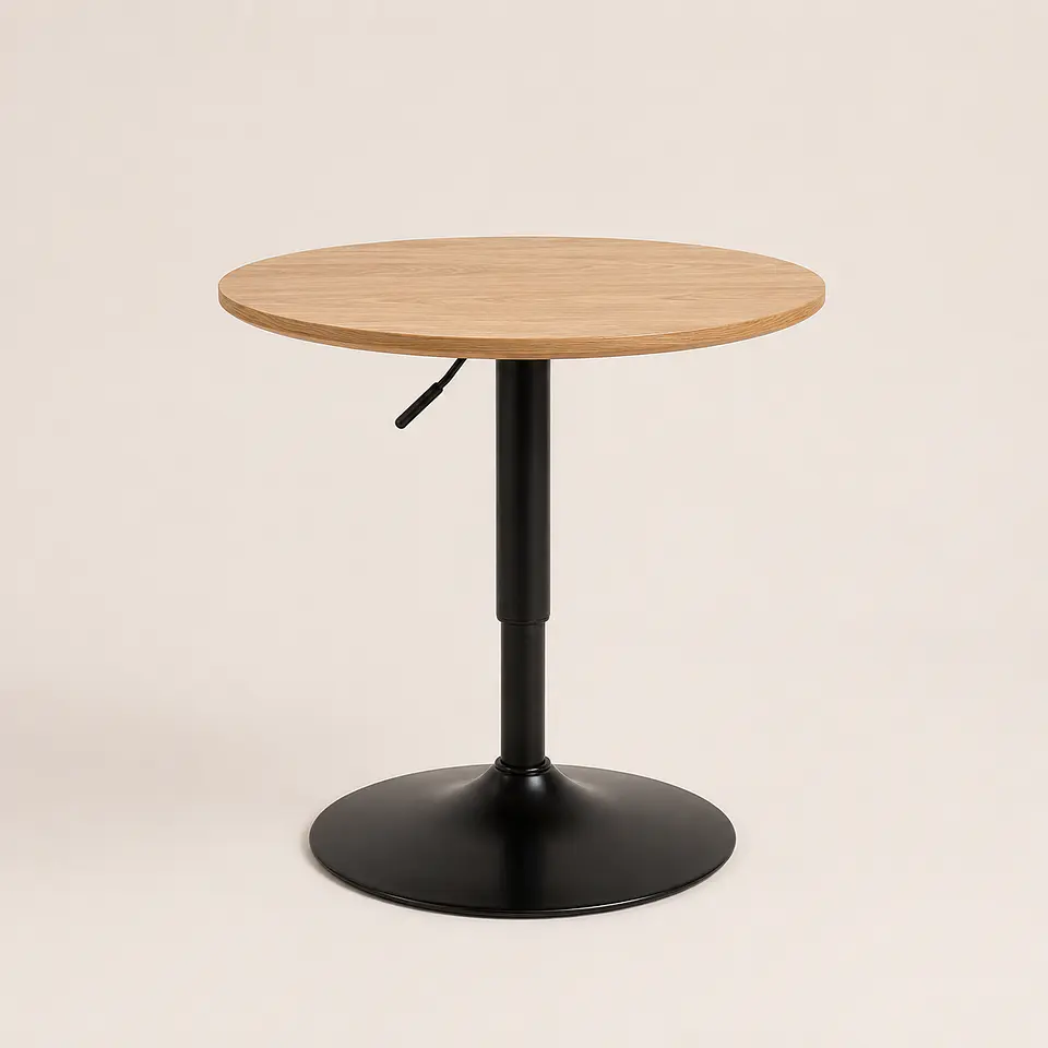 Mesa Redonda Kala Regulable 68cm - 93cm 1