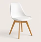 Silla Eames Tulip Acolchada - Miniatura 2