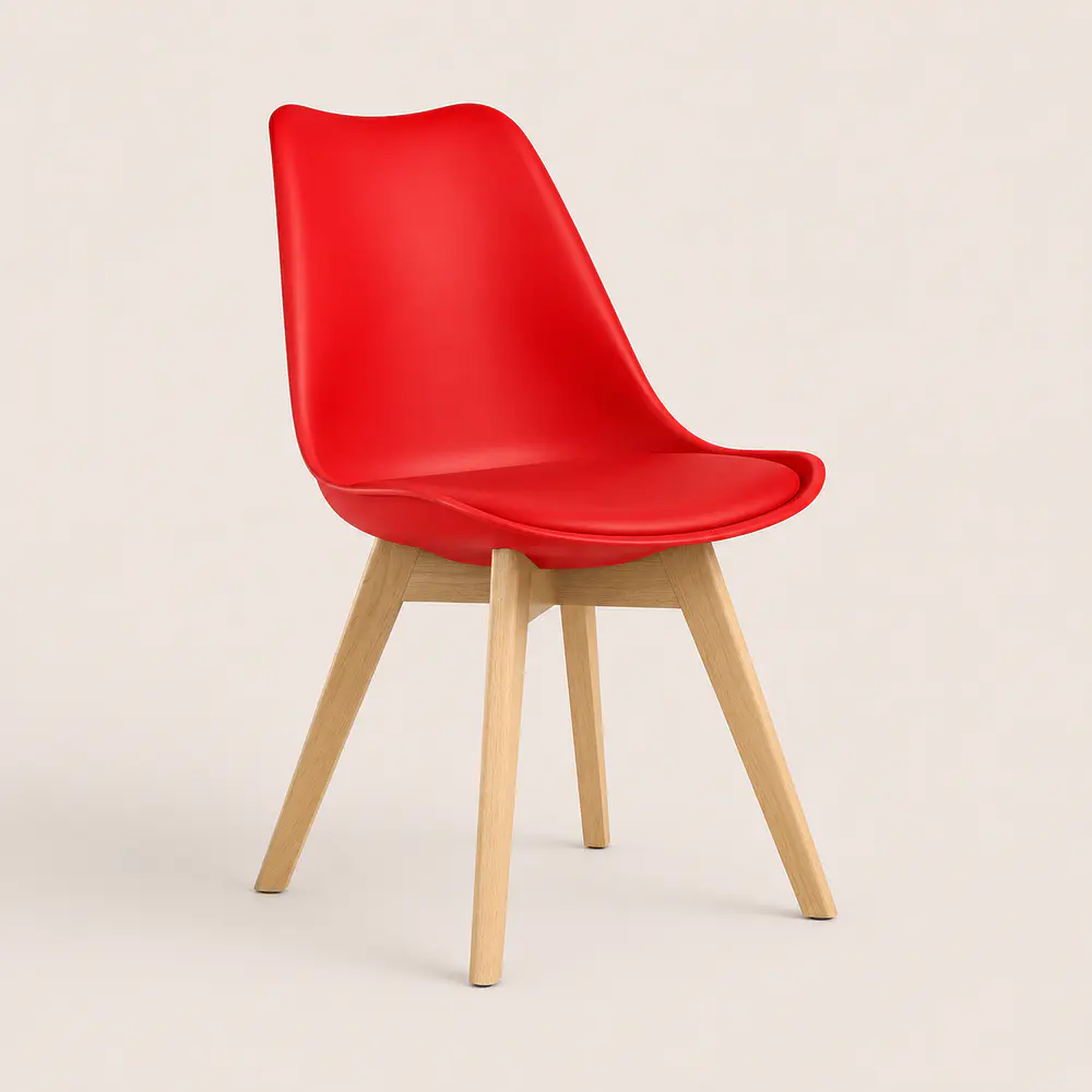 Silla Eames Tulip Acolchada 4