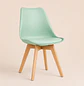 Silla Eames Tulip Acolchada - Miniatura 7