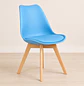 Silla Eames Tulip Acolchada - Miniatura 12