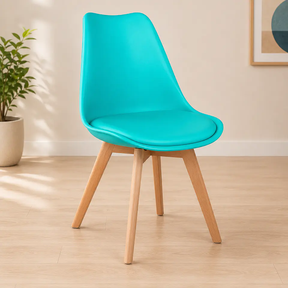 Silla Eames Tulip Acolchada 16