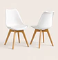 Silla Eames Tulip Acolchada - Miniatura 19
