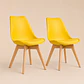 Silla Eames Tulip Acolchada - Miniatura 23