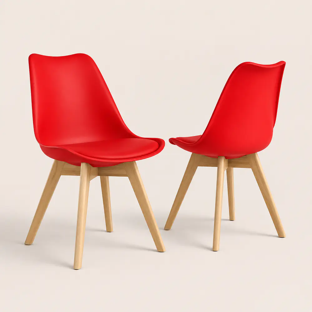 Silla Eames Tulip Acolchada 21