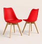 Silla Eames Tulip Acolchada - Miniatura 21