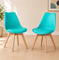 Silla Eames Tulip Acolchada - Miniatura 33
