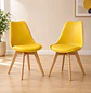Silla Eames Tulip Acolchada - Miniatura 34
