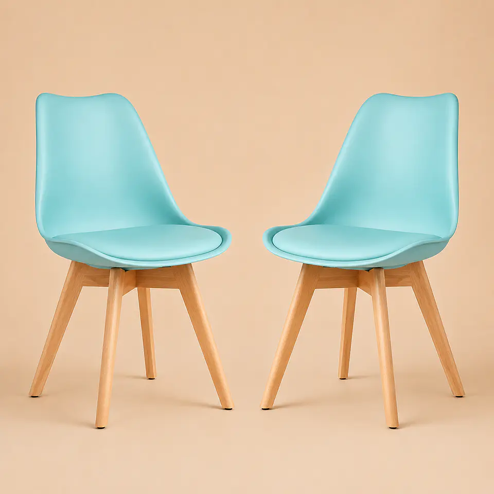 Silla Eames Tulip Acolchada 28