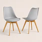 Silla Eames Tulip Acolchada - Miniatura 20