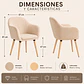 Sitial Warm Oak Velvet - Miniatura 12
