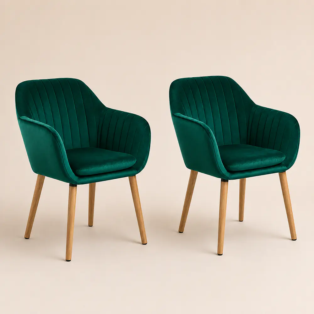 Pack de 2 Sitiales Warm Oak 3