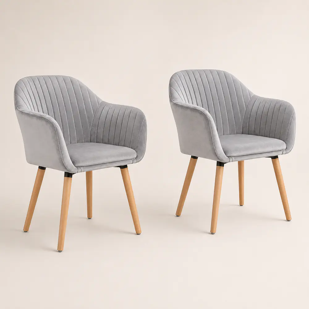 Pack de 2 Sitiales Warm Oak 4