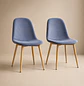 Pack de 2 Sillas Eames Velvet  - Miniatura 1