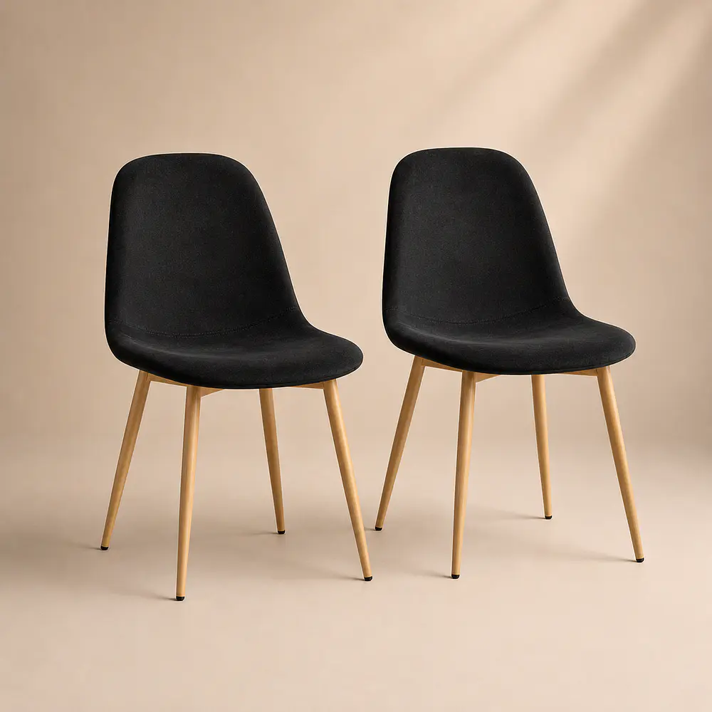 Pack de 2 Sillas Eames Velvet  5