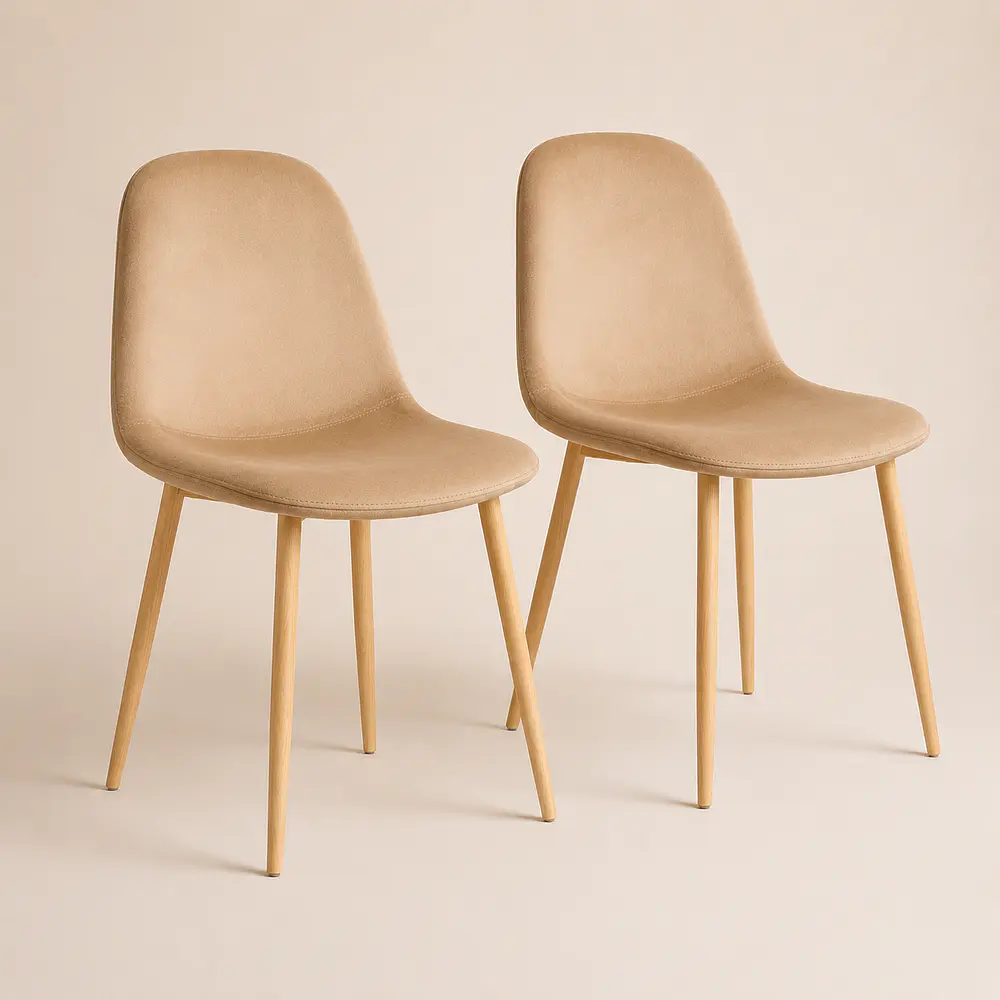 Pack de 2 Sillas Eames Velvet  2