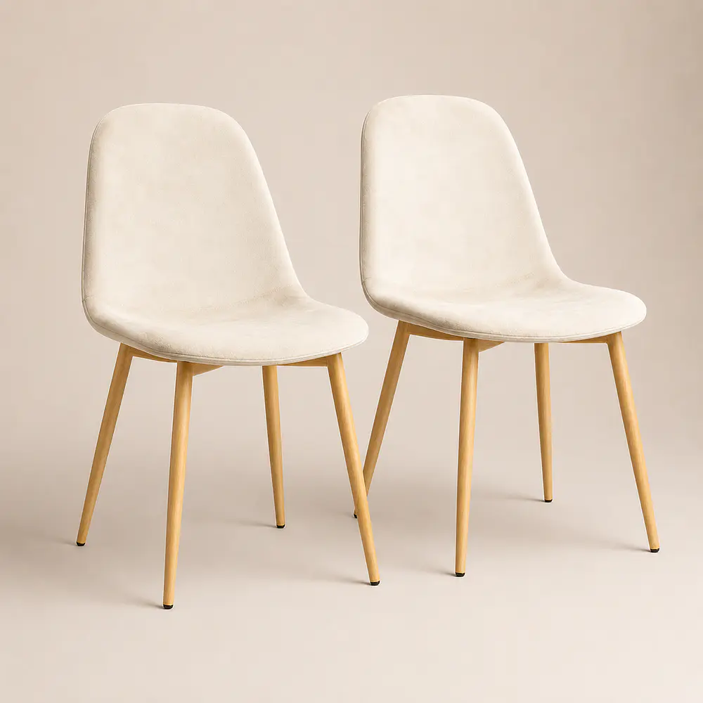 Pack de 2 Sillas Eames Velvet  3