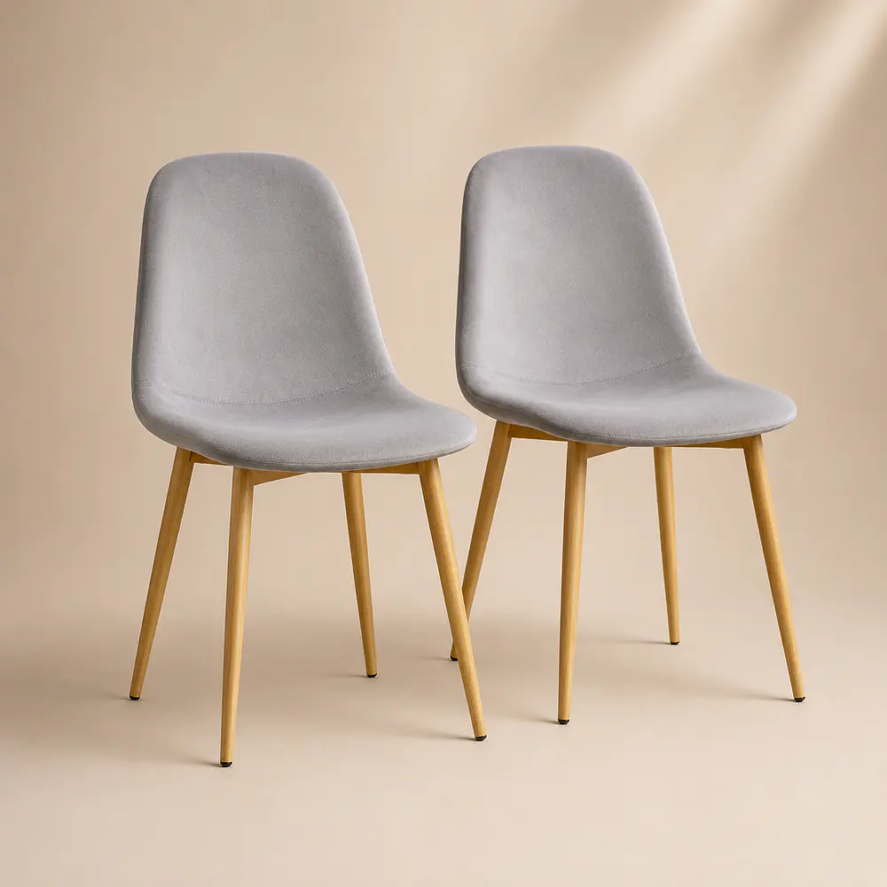 Pack de 2 Sillas Eames Velvet  4