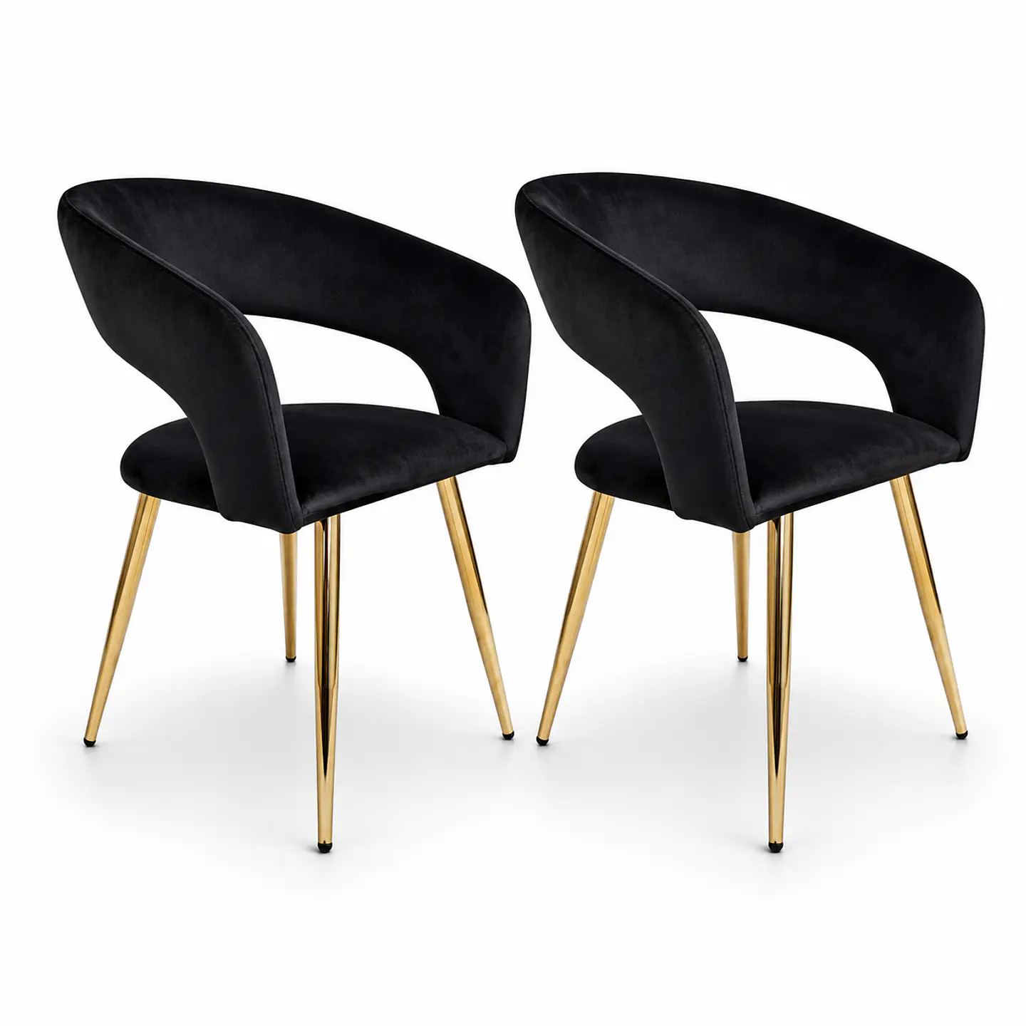 Pack de Sitiales Curvus Velvet Base Dorada 1