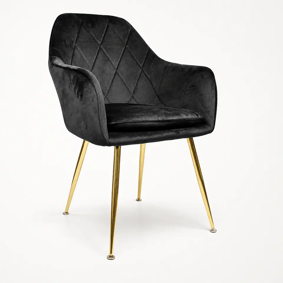 Silla Warm Base Dorada 4