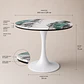 Mesa Tulip Redonda de Cuarzo Calacatta Stone - Miniatura 7
