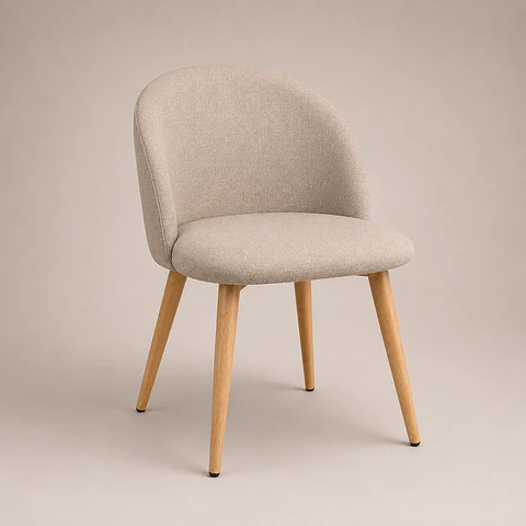 Silla Berna Lino Oak 