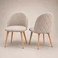 Pack de 2 Sillas Berna Lino Oak  - Miniatura 1