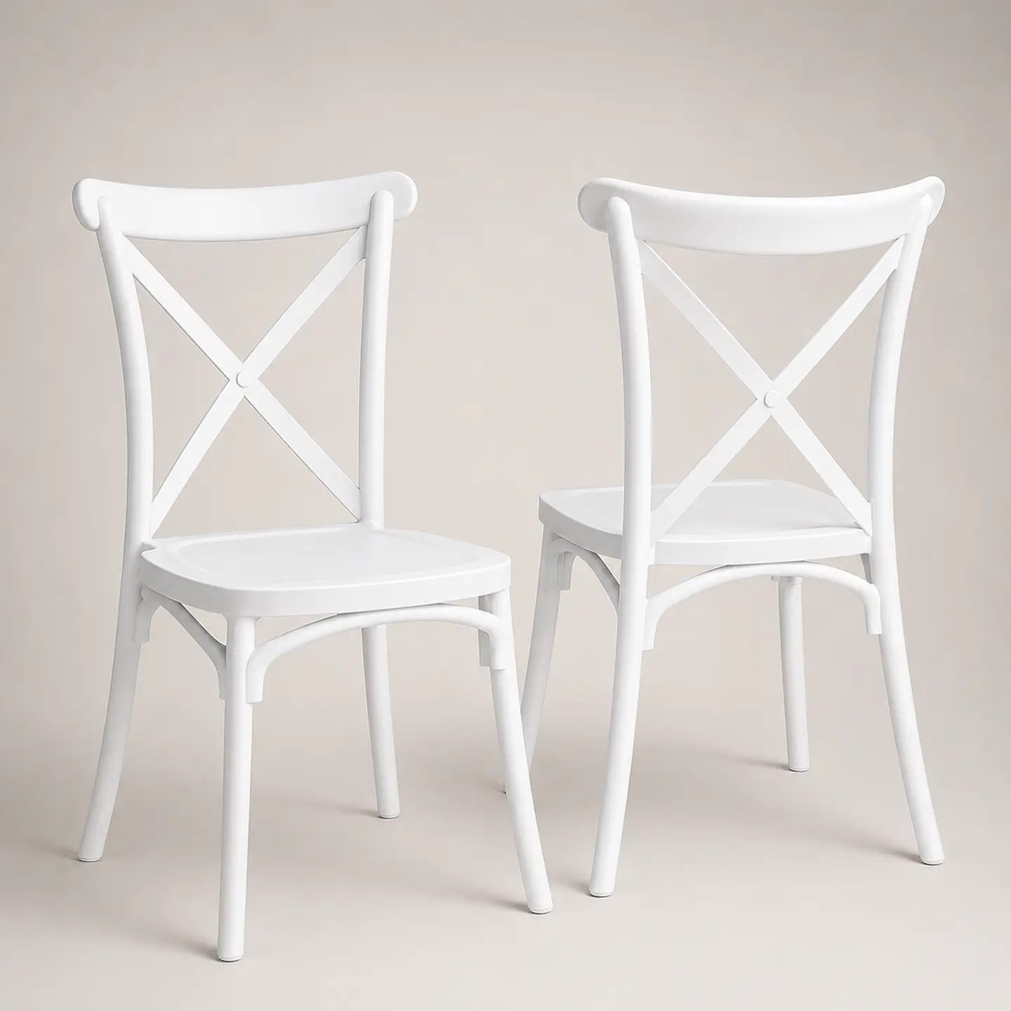 Pack de 2 Sillas Crossback Basic  3
