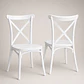Pack de 2 Sillas Crossback Basic  - Miniatura 3