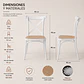 Pack de 2 Sillas Crossback Top  - Miniatura 5