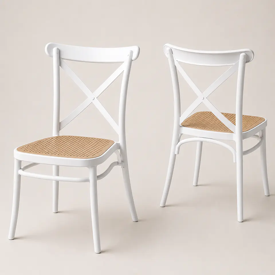 Pack de 2 Sillas Crossback Top  2