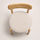 Silla Atlas Acolchada de Madera Natural - Miniatura 5