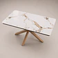 Mesa Ohmioh Rectangular de Cuarzo Calacatta Oak - Miniatura 2