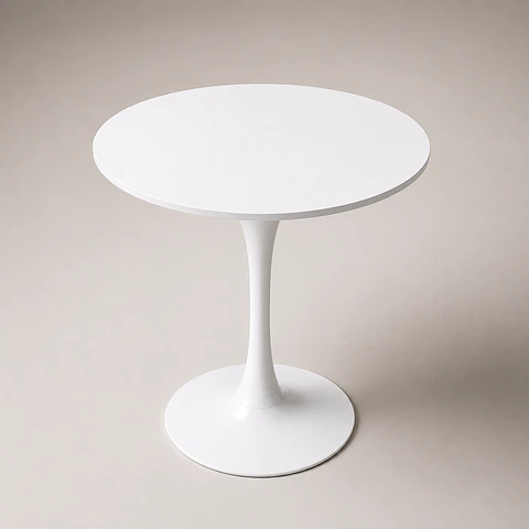 Mesa Tulip Redonda Alta para Bar 105cm de Altura 