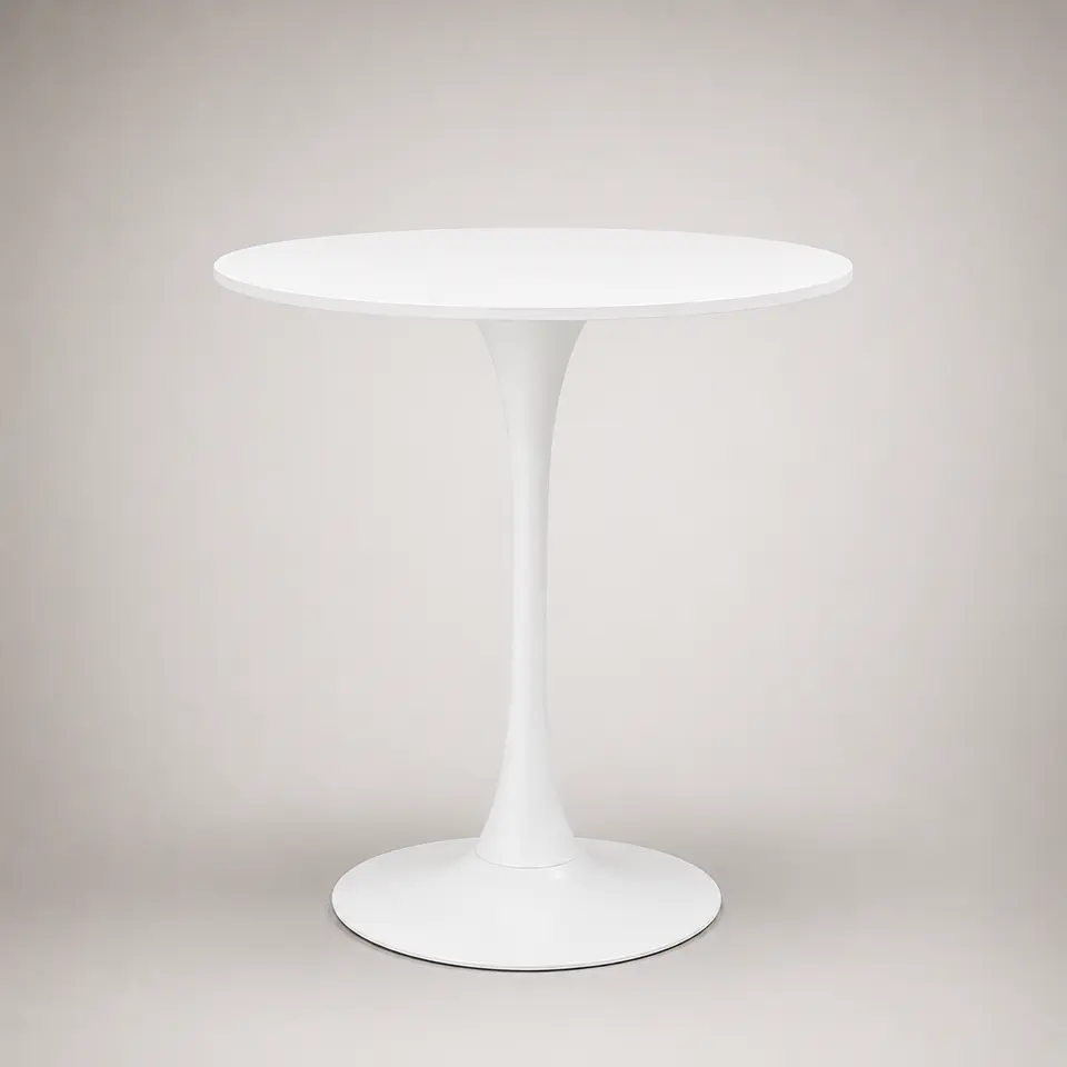 Mesa Tulip Redonda Alta para Bar 105cm de Altura  3