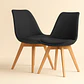 Silla Eames Tulip Lino Acolchada - Miniatura 7