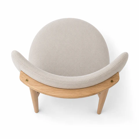 Silla Cesna de Madera Tapiz de Lino 