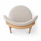 Silla Cesna de Madera Tapiz de Lino  - Miniatura 2